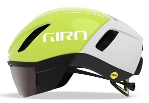 Kask czasowy GIRO VANQUISH INTEGRATED MIPS matte citron white roz. M (55-59