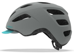 Kask miejski GIRO TRELLA matte grey dark teal roz. Uniwersalny (50-57 cm) (