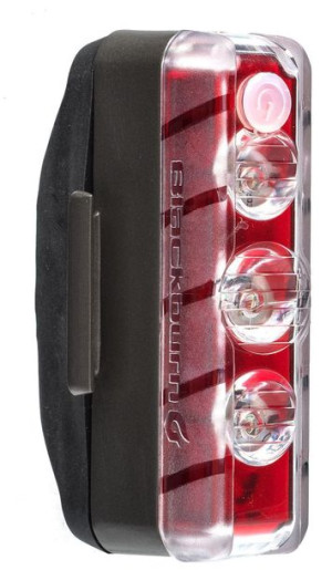 Lampka tylna BLACKBURN DAYBLAZER 125 REAR, 125 lumenów USB czarna (NEW)