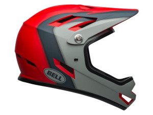 Kask full face BELL SANCTION presences matte crimson slate gray roz. XS (48