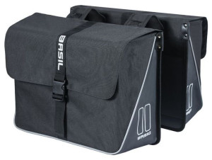 Sakwa Miejska Podwójna BASIL FORTE DOUBLE BAG 35L, Universal Bridge System,