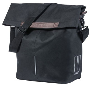 Sakwa Miejska Pojedyńcza BASIL CITY SHOPPER 14-16L, mocowanie na haki Hook-