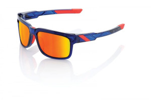 Okulary 100% TYPE-S Anthem - HiPER Red Multilayer Mirror Lens (Szkła Czerwo