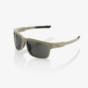 Okulary 100% TYPE-S Soft Tact Quicksand - Grey PEAKPOLAR Lens (Szkła Polary