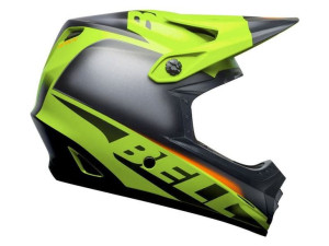 Kask full face BELL FULL-9 FUSION MIPS matte gloss green black crimson roz.