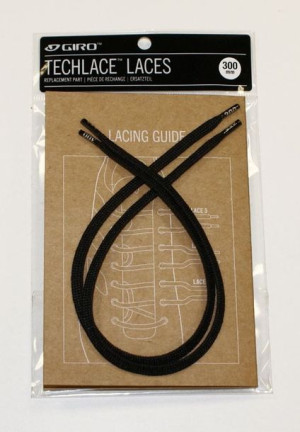 Sznurówki GIRO TECHLACE LACES black 295mm