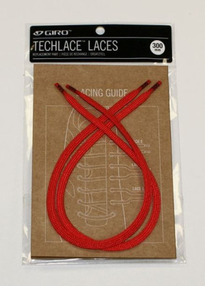Sznurówki GIRO TECHLACE LACES bright red 285mm