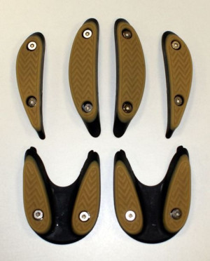 Obcasy do butów mtb GIRO WALKING PAD black gum roz.36