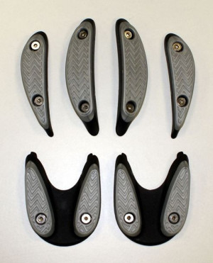 Obcasy do butów mtb GIRO WALKING PAD black silver roz.47