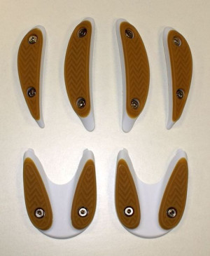 Obcasy do butów mtb GIRO WALKING PAD white gum roz.39
