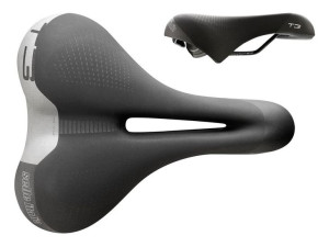 Siodło SELLE ITALIA SPORTOURING T 3 FLOW S (id match S2), Fec Alloy Rail, S
