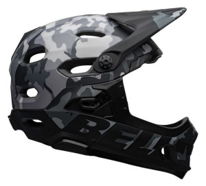 Kask full face BELL SUPER DH MIPS SPHERICAL matte gloss black camo roz. M (