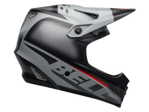 Kask full face BELL FULL-9 FUSION MIPS matte gloss black gray crimson roz.