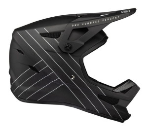 Kask full face 100% STATUS DH/BMX Helmet Essential Black roz. L (59-60 cm)