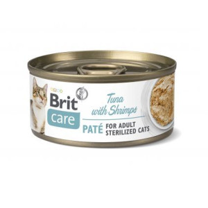 Brit Care Sterilized Cats Tuna & Shrimps Tuńczyk & Krewetki Mokra Karma Dla