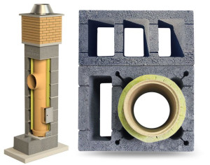 System Kominowy Ceramiczny KW+W3 Ø 200 UNIWERSAL 10mb BKU