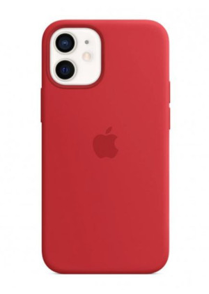 Silikonowe Etui Case APPLE iPhone 12 MINI Red Magsafe