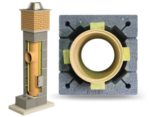 System Kominowy Ceramiczny K Ø 160 STANDARD 11mb BKS