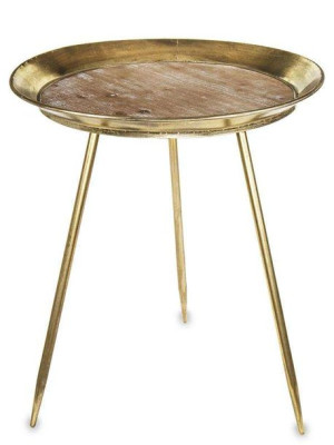 Stolik metalowy okolicznościowy złoty H: 68 cm