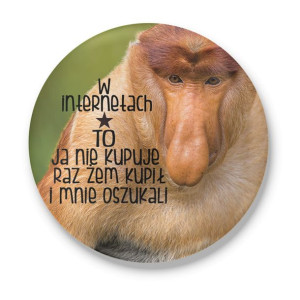 Magnes z otwieraczem z nosaczem - W internetach nie kupuje