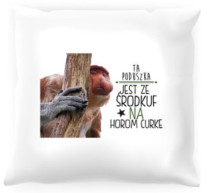 Poduszka z nosaczem -  Ze środkuf na horom curke