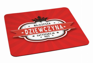 Podkładka pod myszkę Najlepsza dziewczyna