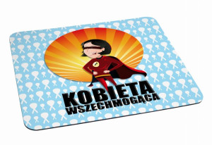 Podkładka pod myszkę Kobieta wszechmogąca