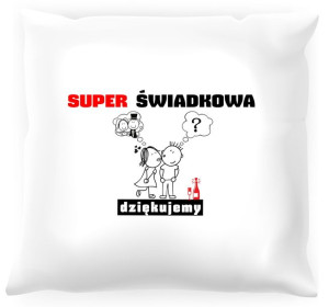Poduszka -  Podziękowania dla świadkowej #04