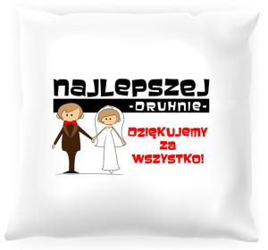 Poduszka -  Podziękowania dla druhny#02