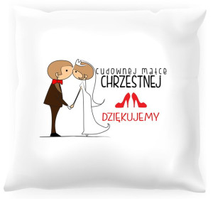 Poduszka -  Podziękowania dla matki chrzestnej #02