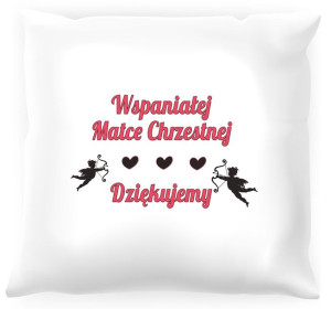 Poduszka -  Podziękowania dla matki chrzestnej #04
