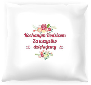 Poduszka -  Podziękowania dla rodziców #07