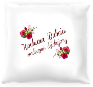 Poduszka -  Podziękowania dla babci #03