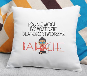 Poduszka Bóg nie mógł być wszędzie