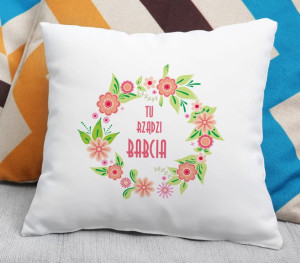 Poduszka Tu rządzi Babcia