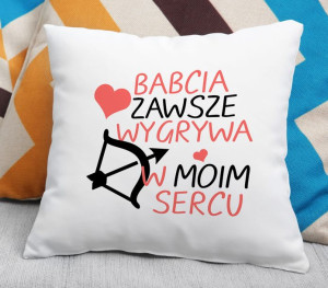 Poduszka Babcia zawsze wygrywa