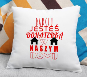 Poduszka Babcia jest bohaterką