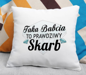 Poduszka Taka Babcia to prawdziwy skarb