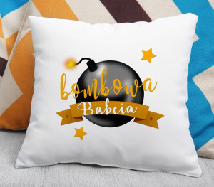 Poduszka Bombowa Babcia