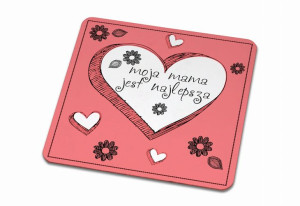 Podkładka pod kubek dla Mamy Moja mama jest najlepsza