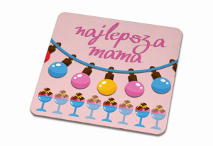Podkładka pod kubek dla Mamy Najlepsza mama