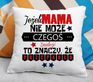 Poduszka Jeżeli mam nie może czegość znaleźć