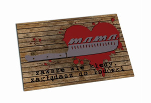 Magnes Dzień Matki Mama zawsze wie kiedy zaglądasz do lodówki