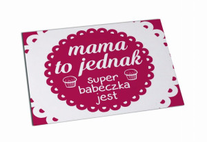 Magnes Dzień Matki Mama to super babeczka