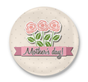 Lusterko okrągłe dla Mamy Mother's Day