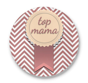 Lusterko okrągłe dla Mamy Top mama
