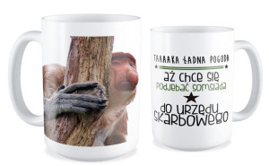 Kubek z nosaczem Urząd skarbowy