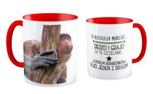 Kubek z nosaczem Ta dzisiejsza młodzież