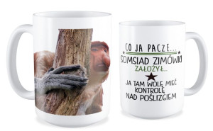 Kubek z nosaczem Ta dzisiejsza młodzież