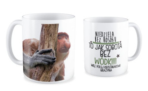 Kubek z nosaczem Niedziela bez rosołu